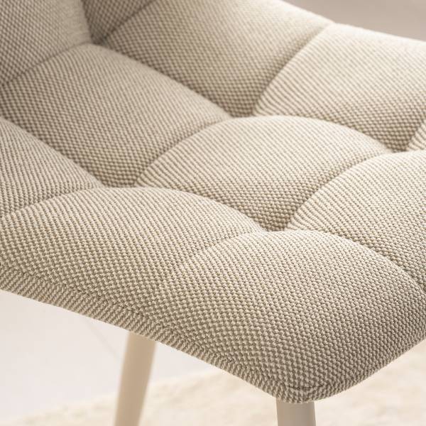 Polsterstuhl GUGU 4er-Set Beige