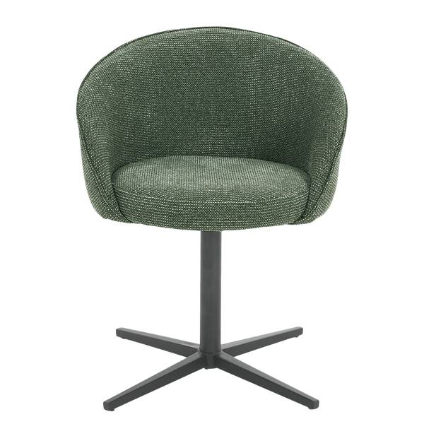 Drehbarer Armlehnenstuhl LECHER 2er-Set Grün