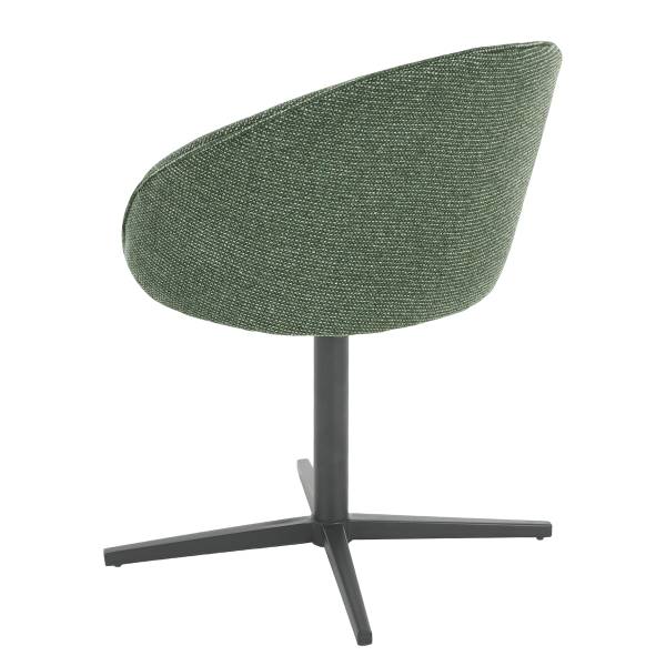 Drehbarer Armlehnenstuhl LECHER 2er-Set Grün