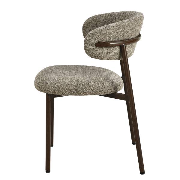 Polsterstuhl PODINGTON 2er-Set Taupe