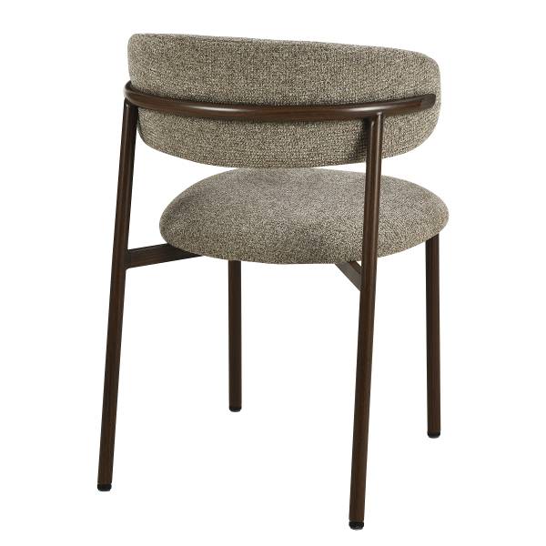 Polsterstuhl PODINGTON 2er-Set Taupe