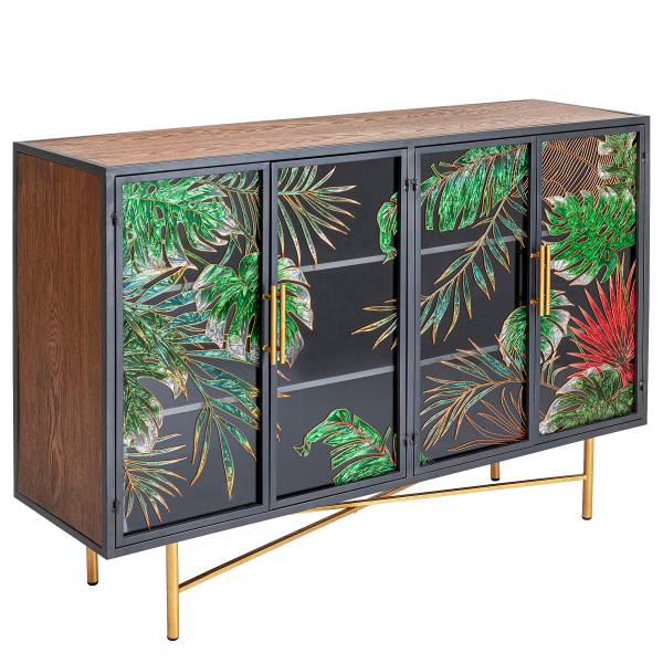 Madia Jungle Multicolore / Nero