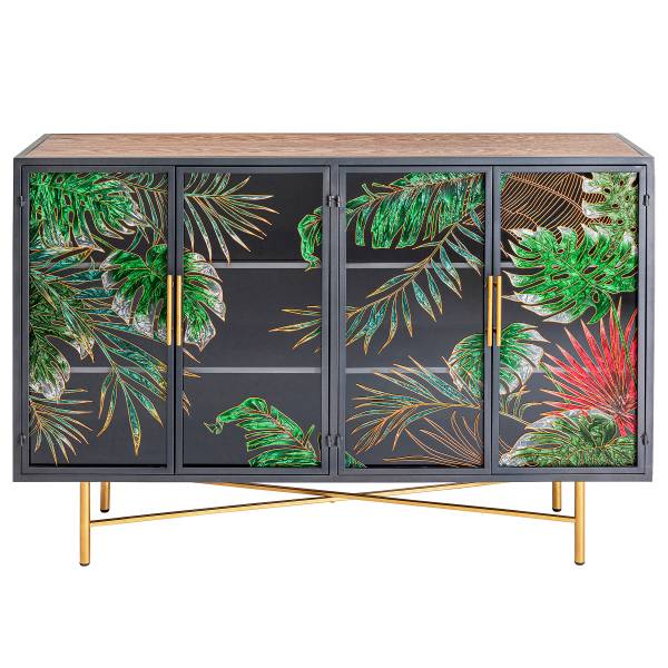 Madia Jungle Multicolore / Nero