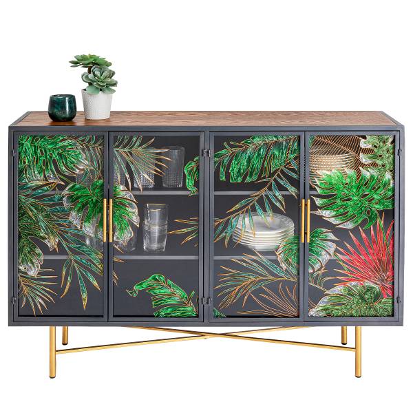 Madia Jungle Multicolore / Nero