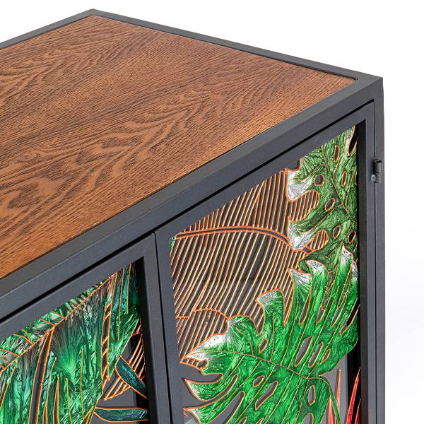 Madia Jungle Multicolore / Nero