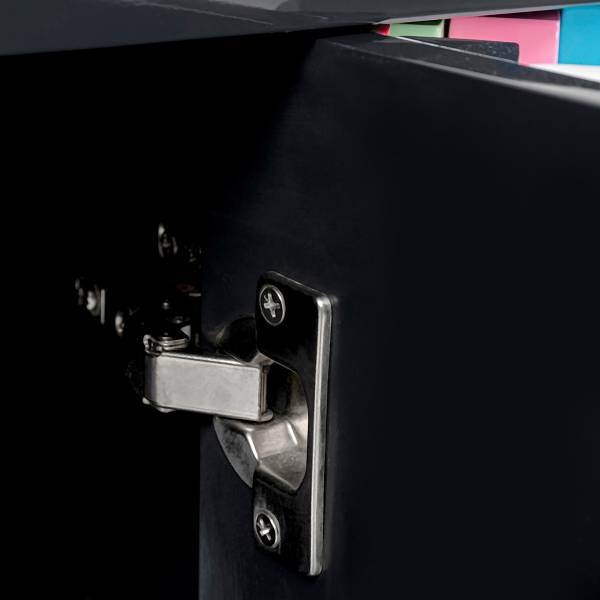 Sideboard Concertina Mehrfarbig / Schwarz