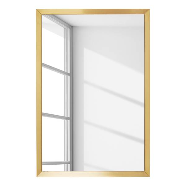 Specchio da parete Arezzo - rettangolare Metallo - 80 x 120 cm