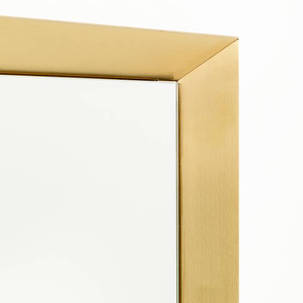 Specchio da parete Arezzo - rettangolare Metallo - 80 x 120 cm