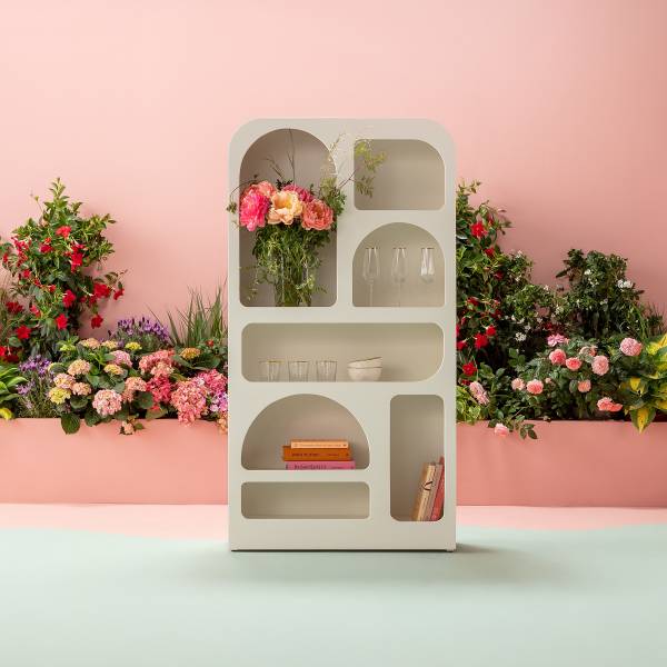 Open kast Paco breed wit