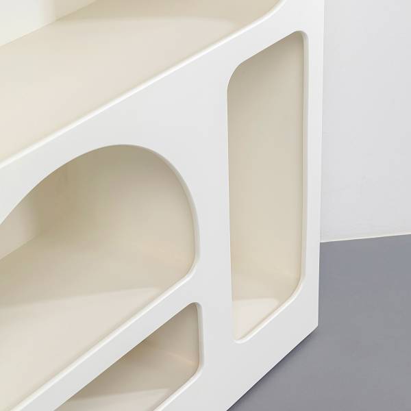 Open kast Paco breed wit