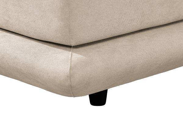 Letto boxspring Onorato Bianco crema - 180 x 200cm - Materasso a molle Bonnell - H2