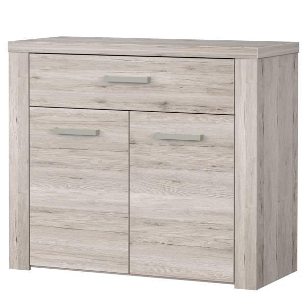 Kast Dunlap zandkleurige eikenhouten look