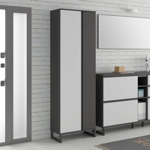 Armadio Foxhole Grigio chiaro / Grigio