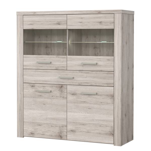 Credenza Dunlap Effetto rovere