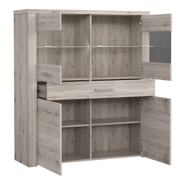 Credenza Dunlap Effetto rovere