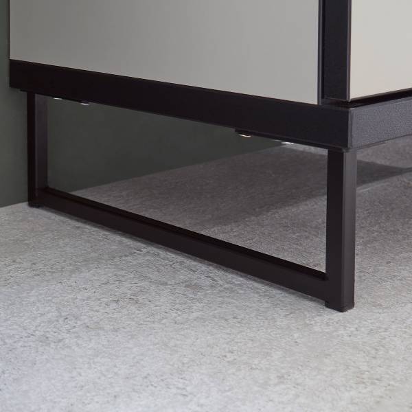 Waschbeckenunterschrank Cleek Kaschmir - Breite: 80 cm