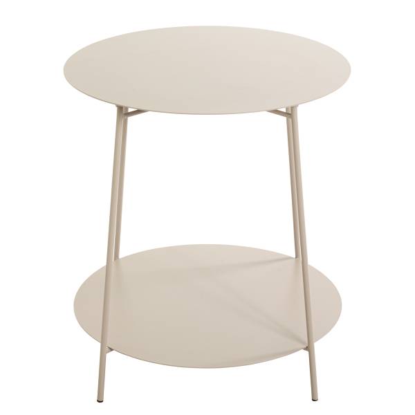 Tavolino Buneya - alto 50 cm Beige - Metallo - 50 x 50 x 50 cm
