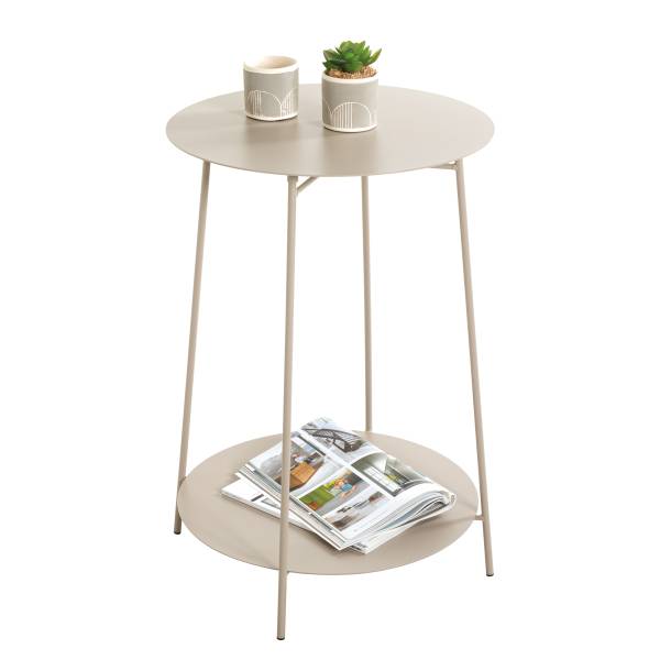 Beistelltisch Buneya - Höhe 60 cm Kaschmir
