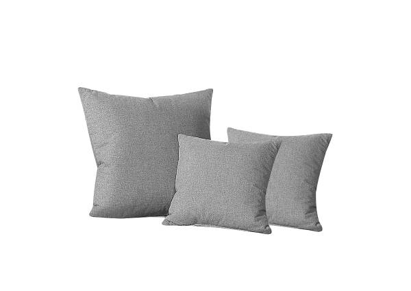 Gästebett Grangie Webstoff Ramse: Grau - 100 x 200cm - Ausrichtung links - Ohne Lattenrost
