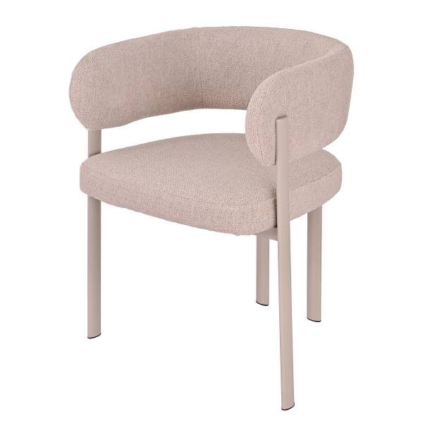 Armlehnenstuhl AVOCA Beige - 2er Set