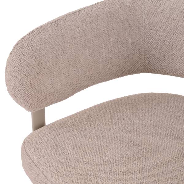 Armlehnenstuhl AVOCA Beige - 2er Set