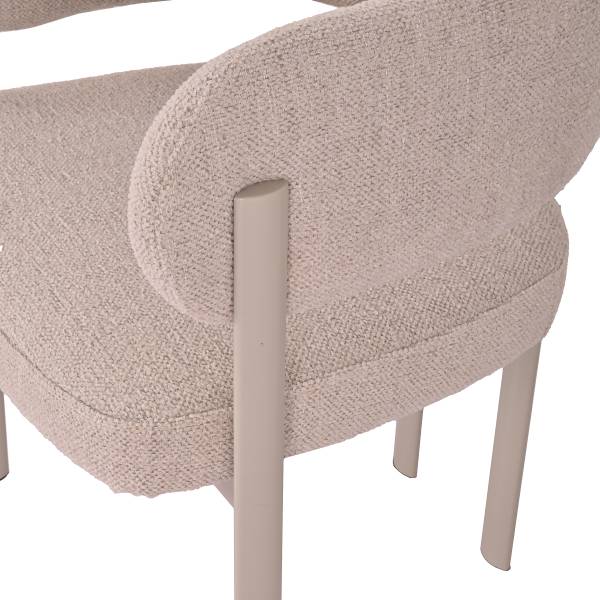 Armlehnenstuhl AVOCA Beige - 2er Set