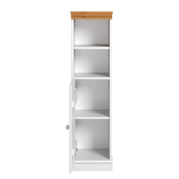 Mobile medio legno massello LILLEHAMMER Pino / Pino bianco - Larghezza: 30 cm