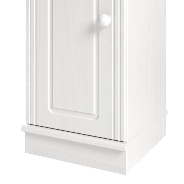 Mobile medio legno massello LILLEHAMMER Pino / Pino bianco - Larghezza: 30 cm