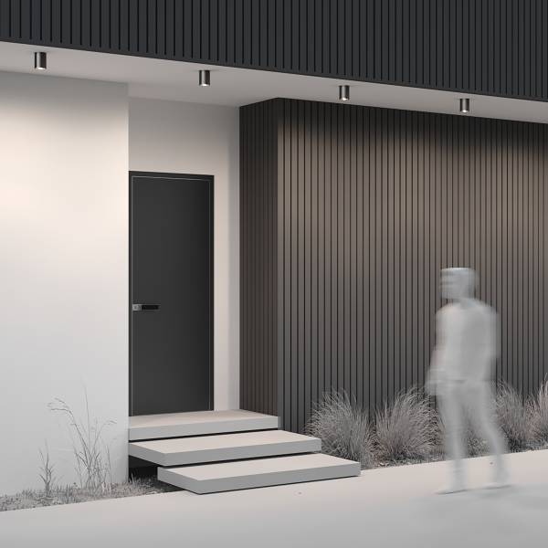 Lampada da soffitto LED Bar Mischmetal - 1 punto luce - Altezza: 12 cm