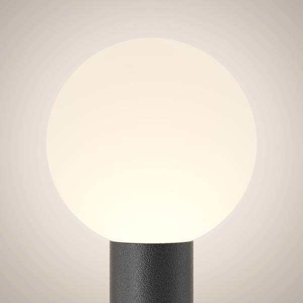 Lampada da esterno Bold Alluminio - 1 punto luce - Nero