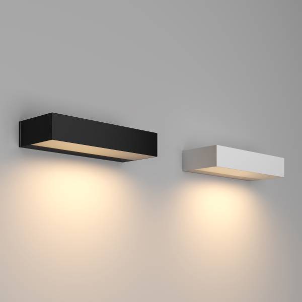 Lampada da parete LED Lot A Alluminio - 1 punto luce
