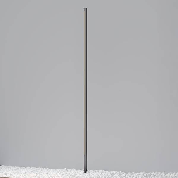 Lampada da esterno LED Pole Alluminio - 1 punto luce - Altezza: 160 cm