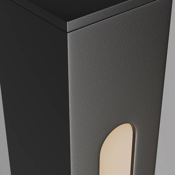 Lampada da esterno LED Pole Alluminio - 1 punto luce - Altezza: 160 cm