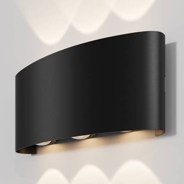 LED-wandlamp Strato metaalmix - 1-lichts