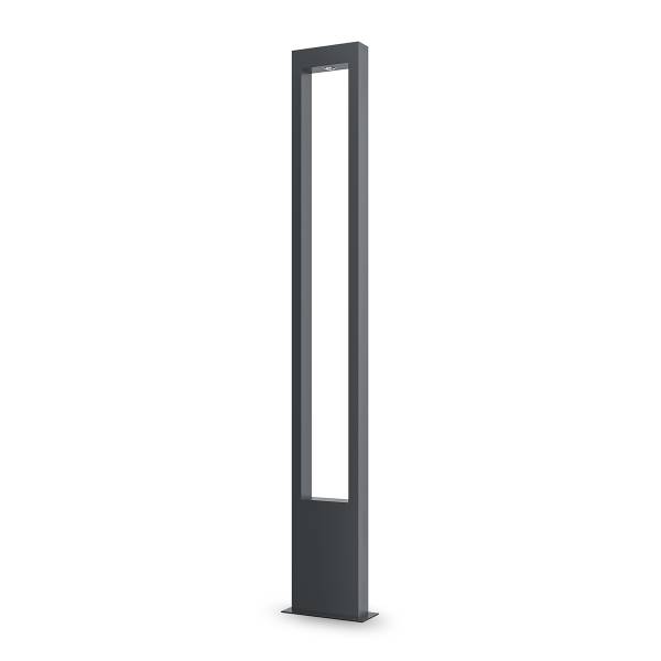 LED-Wegeleuchte Bonn Mischmetall - 1-flammig - Höhe: 150 cm