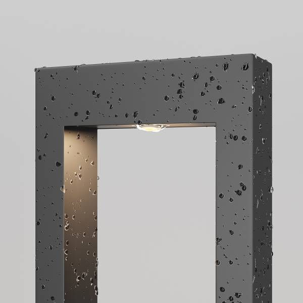 LED-Wegeleuchte Bonn Mischmetall - 1-flammig - Höhe: 150 cm