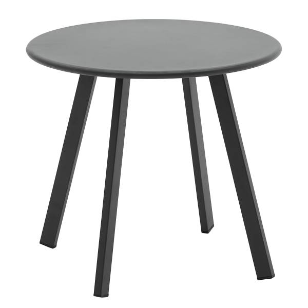 Balkonset Wink 3-teilig Stahl / Bouclé - Anthrazit