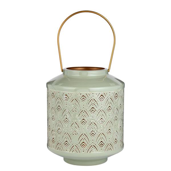 Lanterne WABI SABI Fer - Menthe