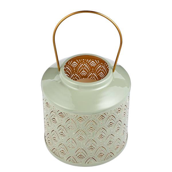 Lanterne WABI SABI Fer - Menthe