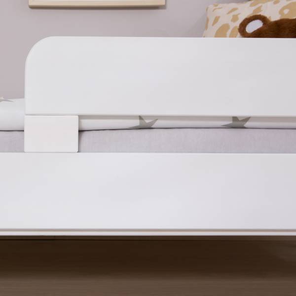 Houten bed Bennet met lade wit grenenhout - 120 x 200 cm - zonder lattenbodem & matras