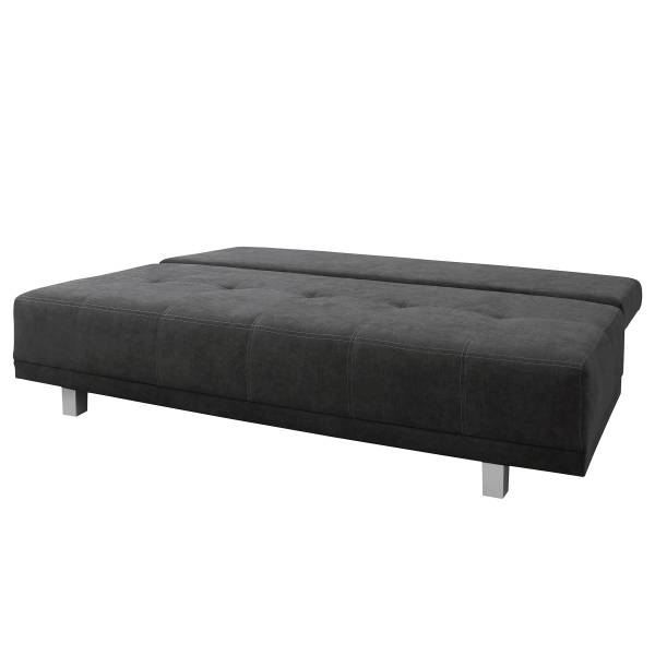 Canapé convertible Lipela Microfibre Sole: Graphite