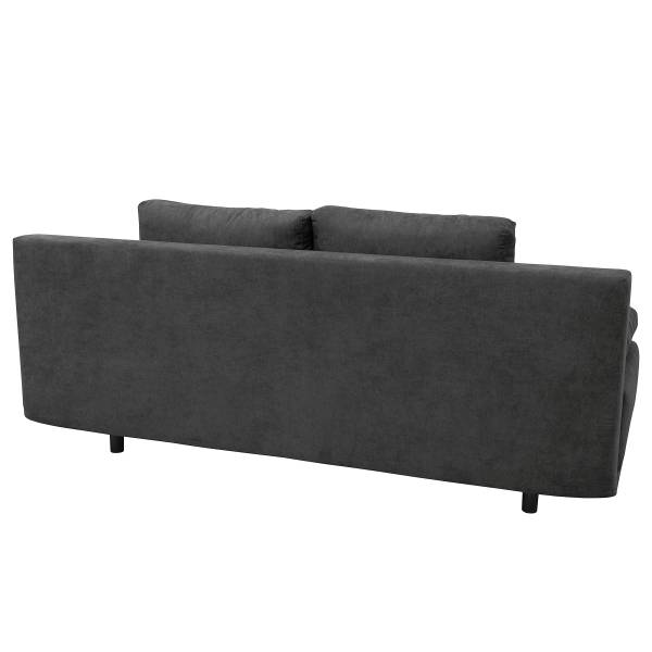 Canapé convertible Lipela Microfibre Sole: Graphite