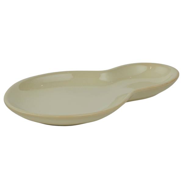 Piatto decorativo ORGANICS Grès - Crema
