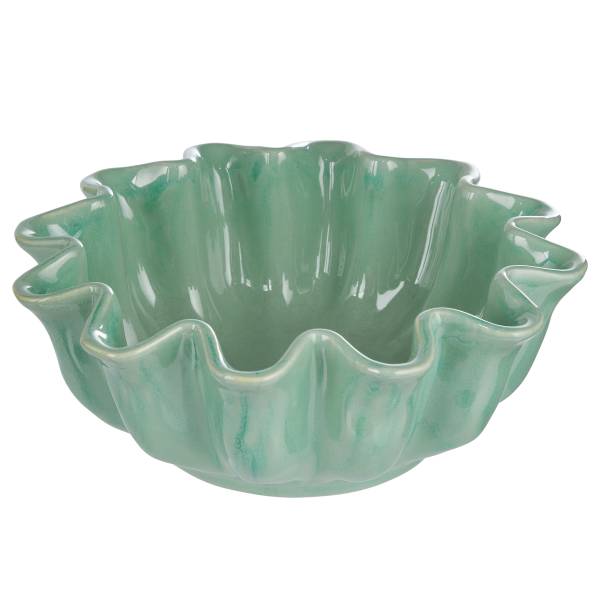 Ciotola decorativa MIRA Grès - Turchese