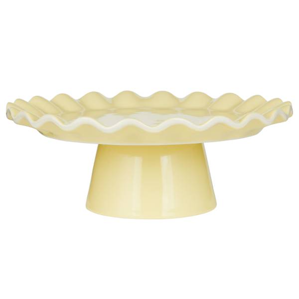 Kuchenetagere LILLY Steinzeug - Pastellgelb