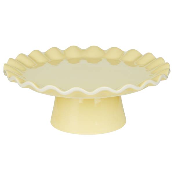 Kuchenetagere LILLY Steinzeug - Pastellgelb