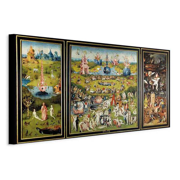 Toile Le Jardin des délices 60 x 30 cm