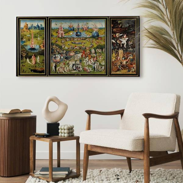 Toile Le Jardin des délices 60 x 30 cm