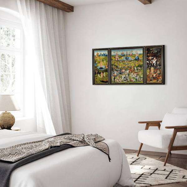 Toile Le Jardin des délices 60 x 30 cm