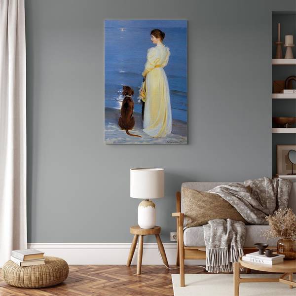 Quadro Summer evening in Skagen 40 x 60 cm